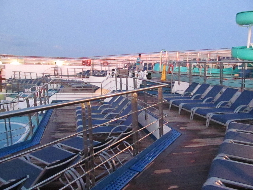 Deck Chairs on Panorama Deck