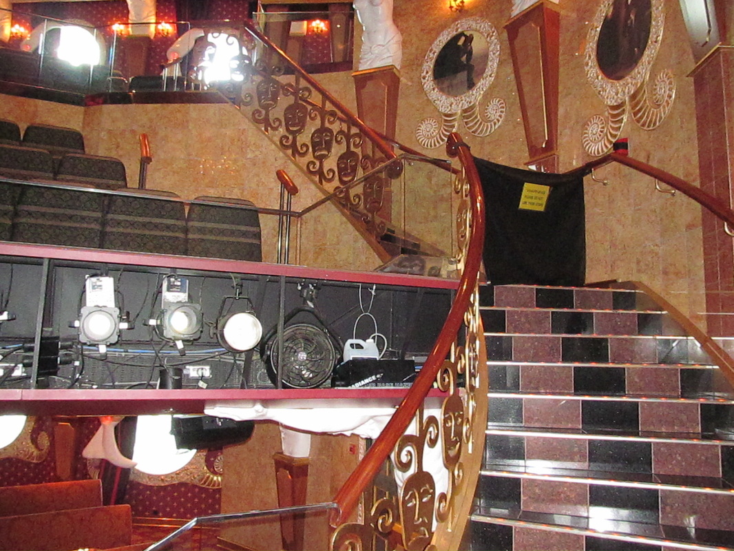 Stairs to Top Level of Phantom Theatre