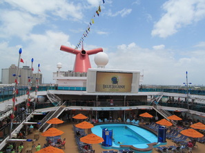 Carnival Dream Lido Pool Area