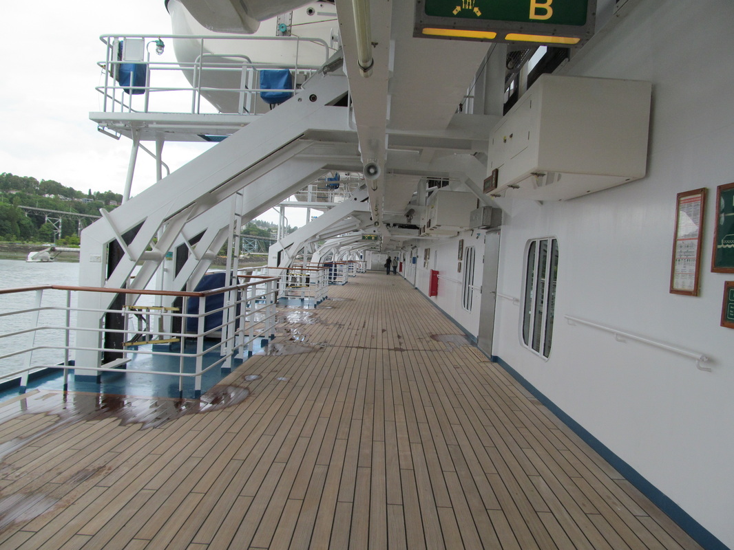 Deck 3 is the Lifeboat Embarkation Station