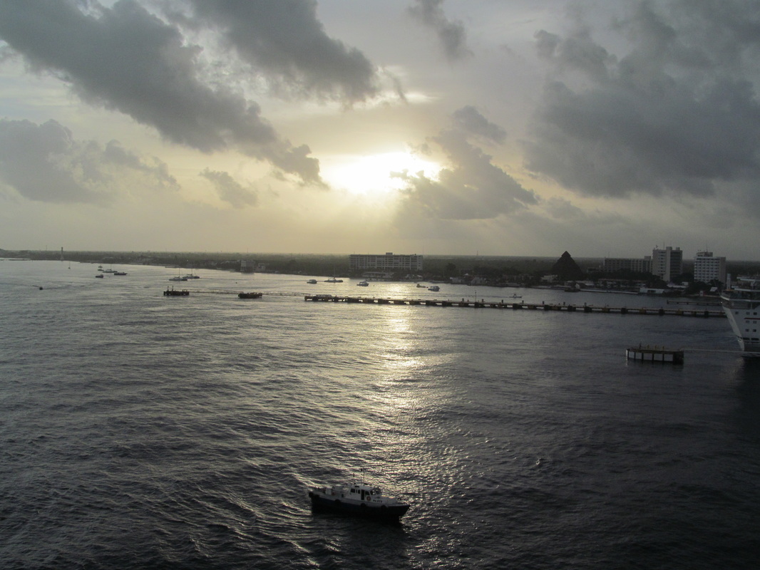 Sunrise in Cozumel