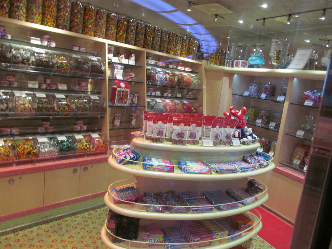 Carnival Dream Candy Shelves in Cherry on Top