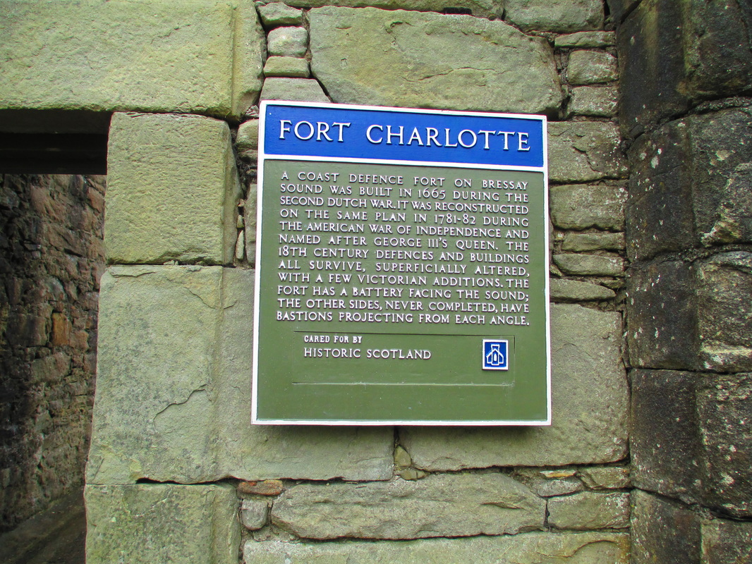 Ft. Charlotte was built in 1665 by order of Charles II