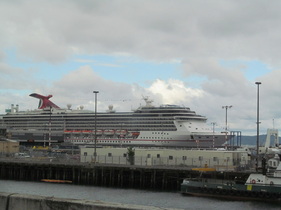 Carnival Miracle Docked