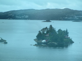 Along coastline toward Bergen