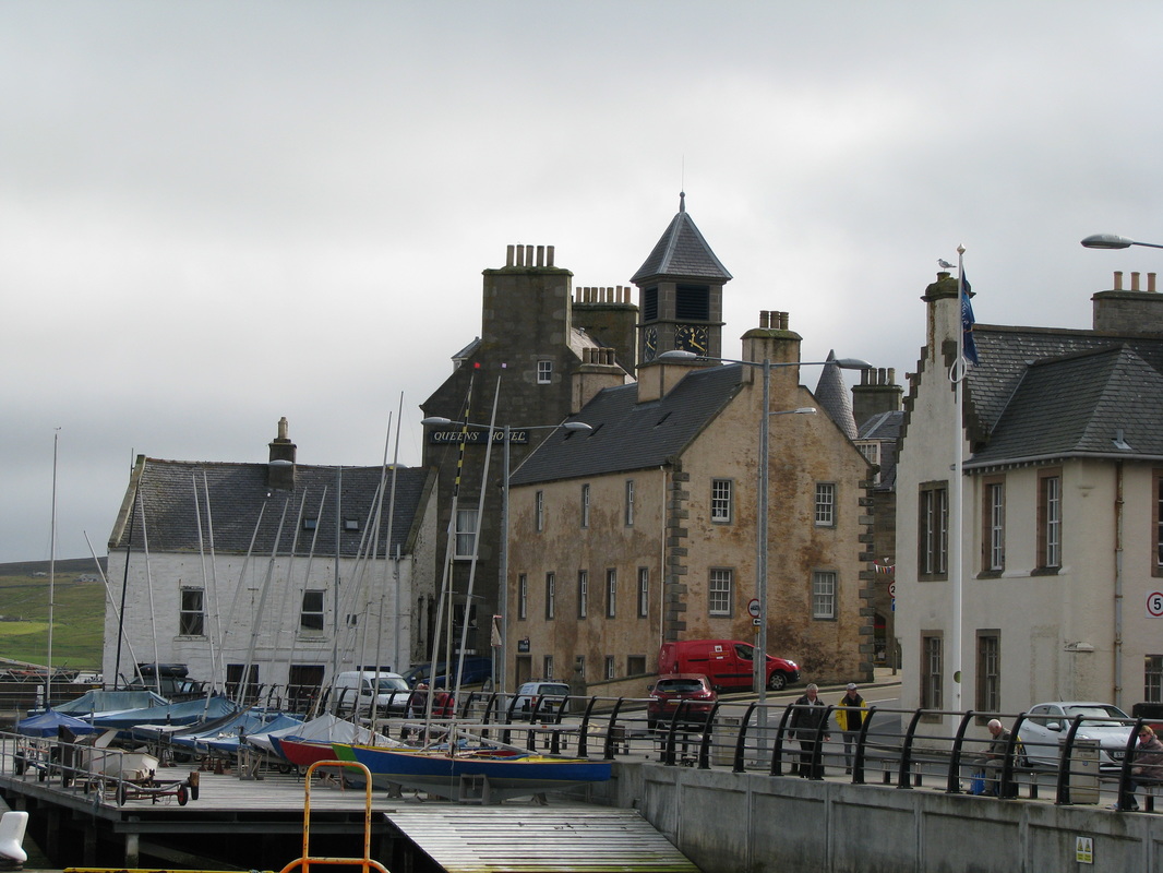 Lerwick was founded by Dutch fishermen in the 17th century and is the capital of Mainland