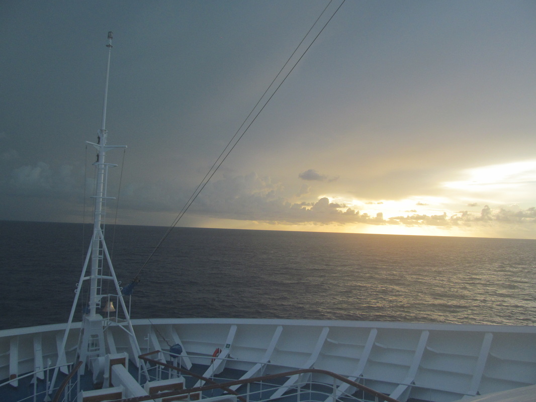 Sunrise From the Carnival Dream