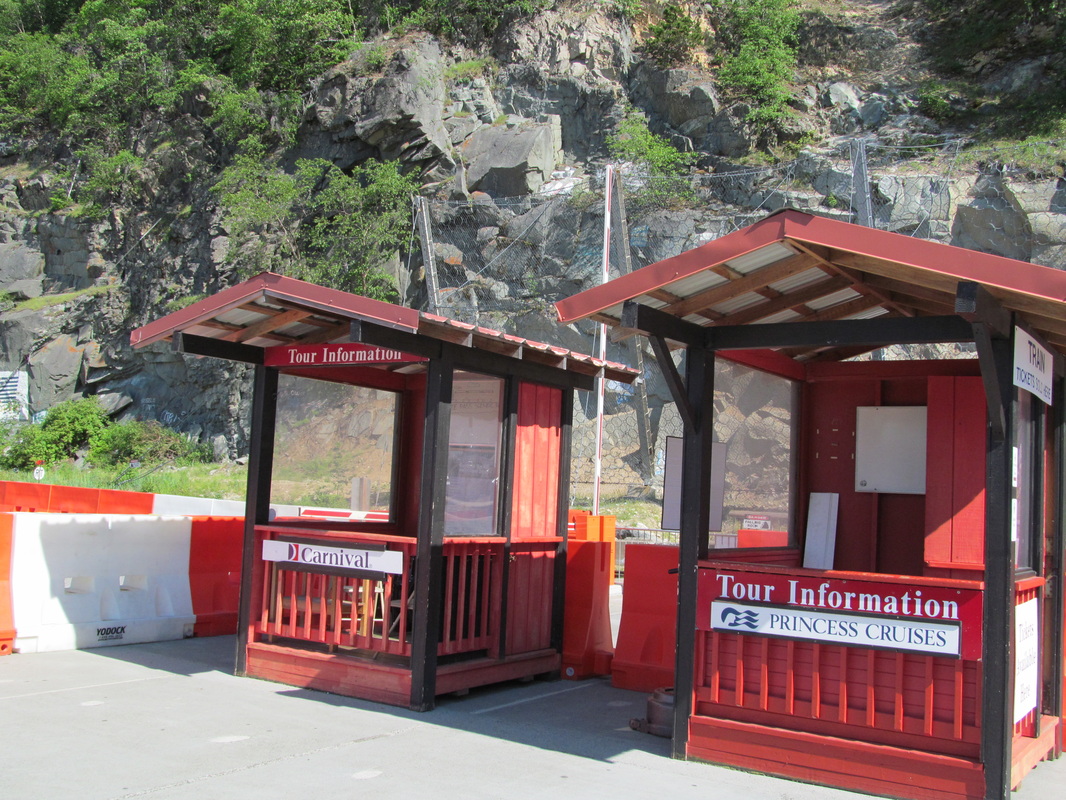 Tour Information Booth On Pier