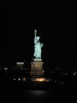 Statue of Liberty - what a welcome back home!
