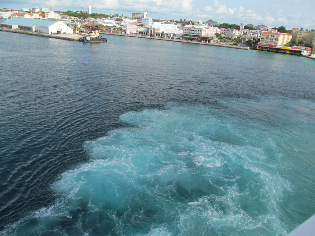 Nassau, Bahamas and Carnival Dream's AFT Waves