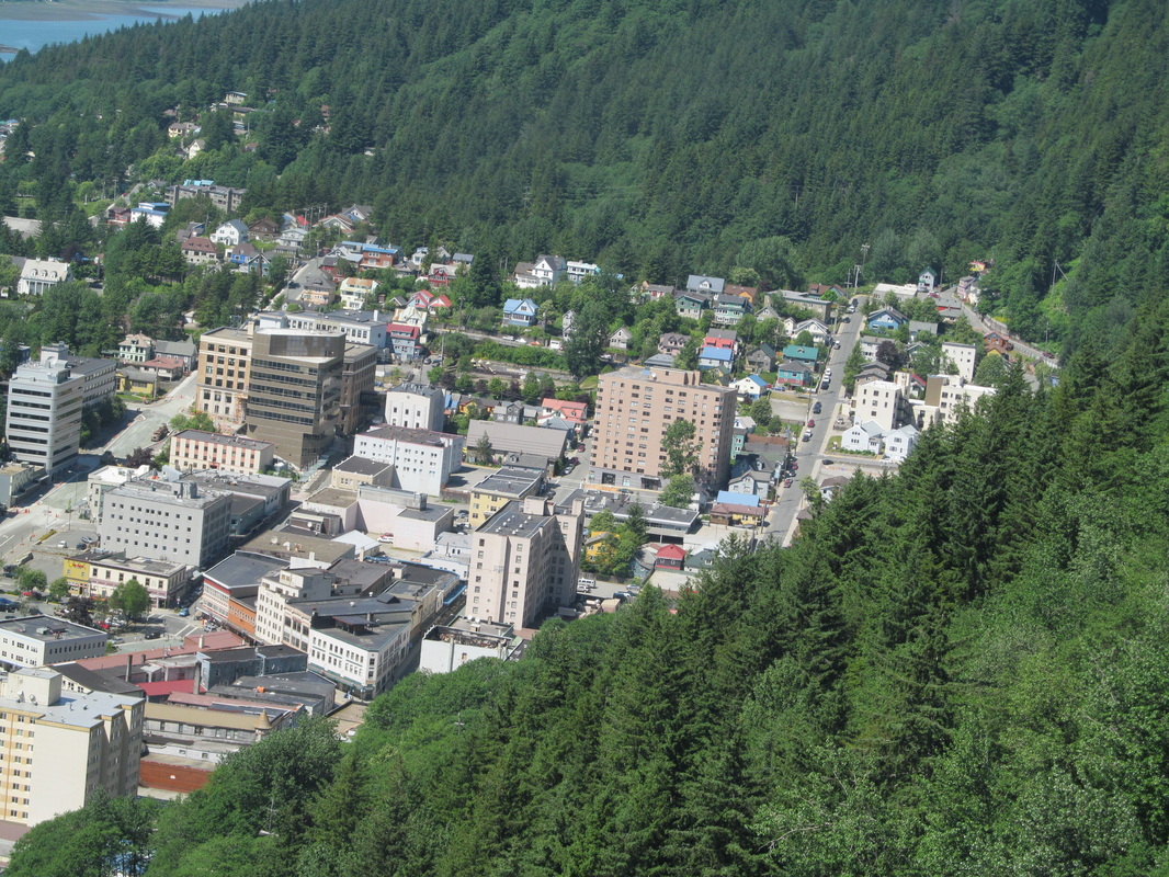 View of Juneau From Tram