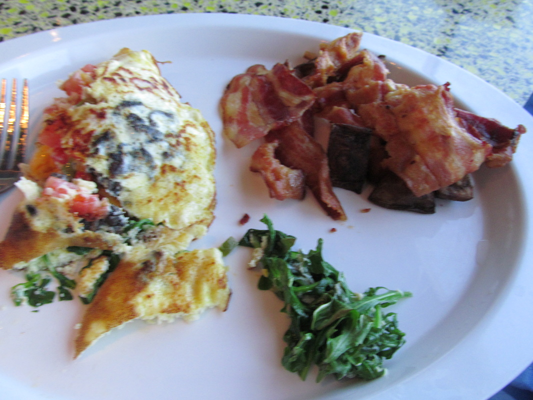 Omelet and Bacon