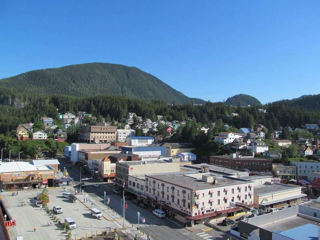 View of Ketchikan on Port Side