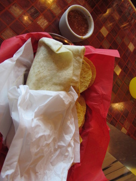 Carnival Dream Burrito Bar Burrito & Chips