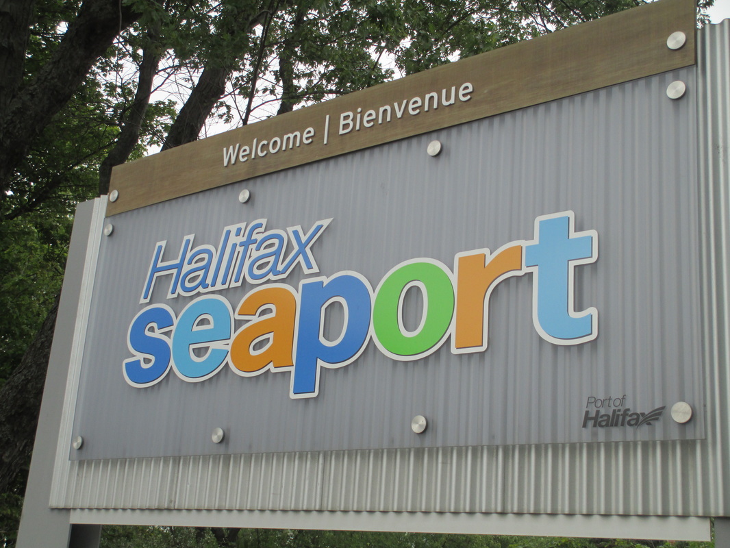Halifax Seaport Sign