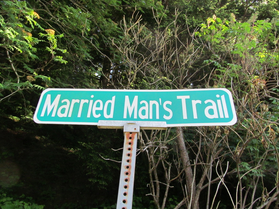 Married Man's Trail Sign