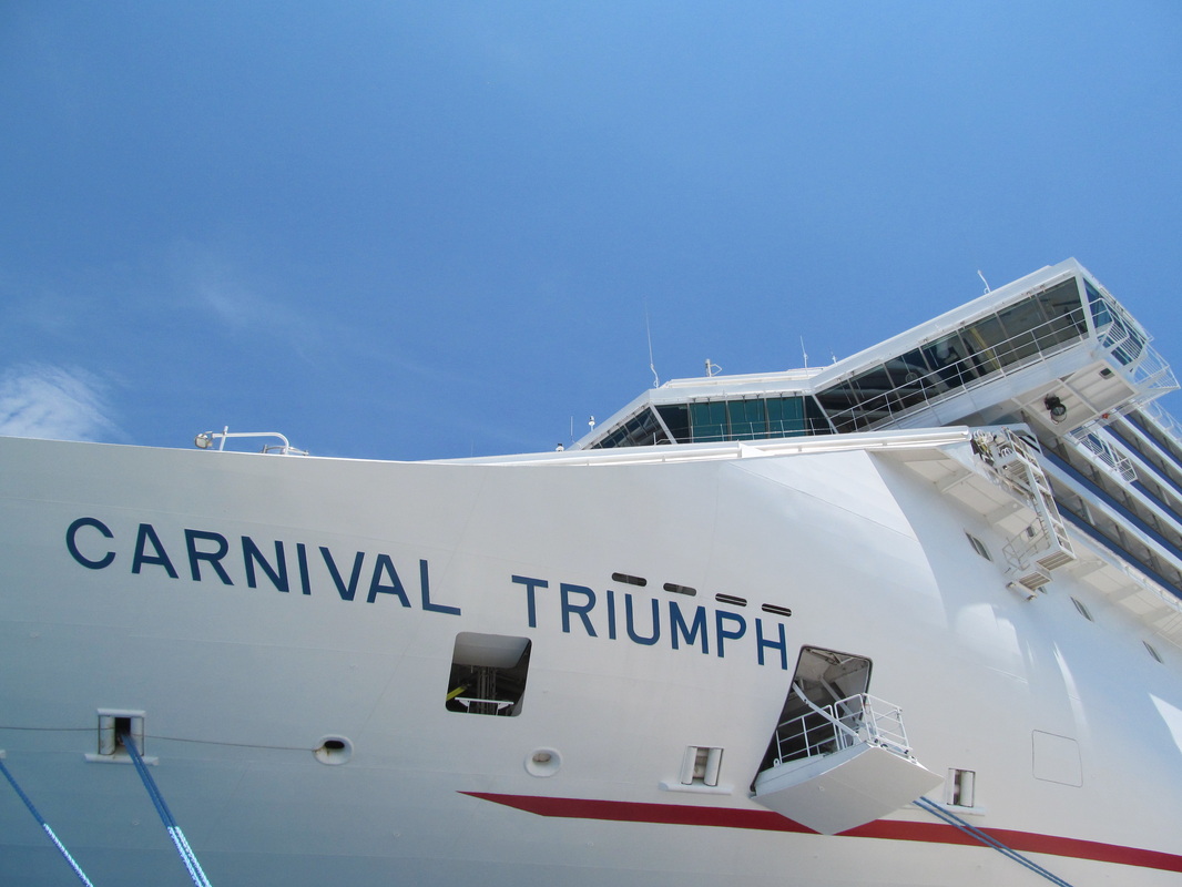 Looking Up At Carnival Triumph