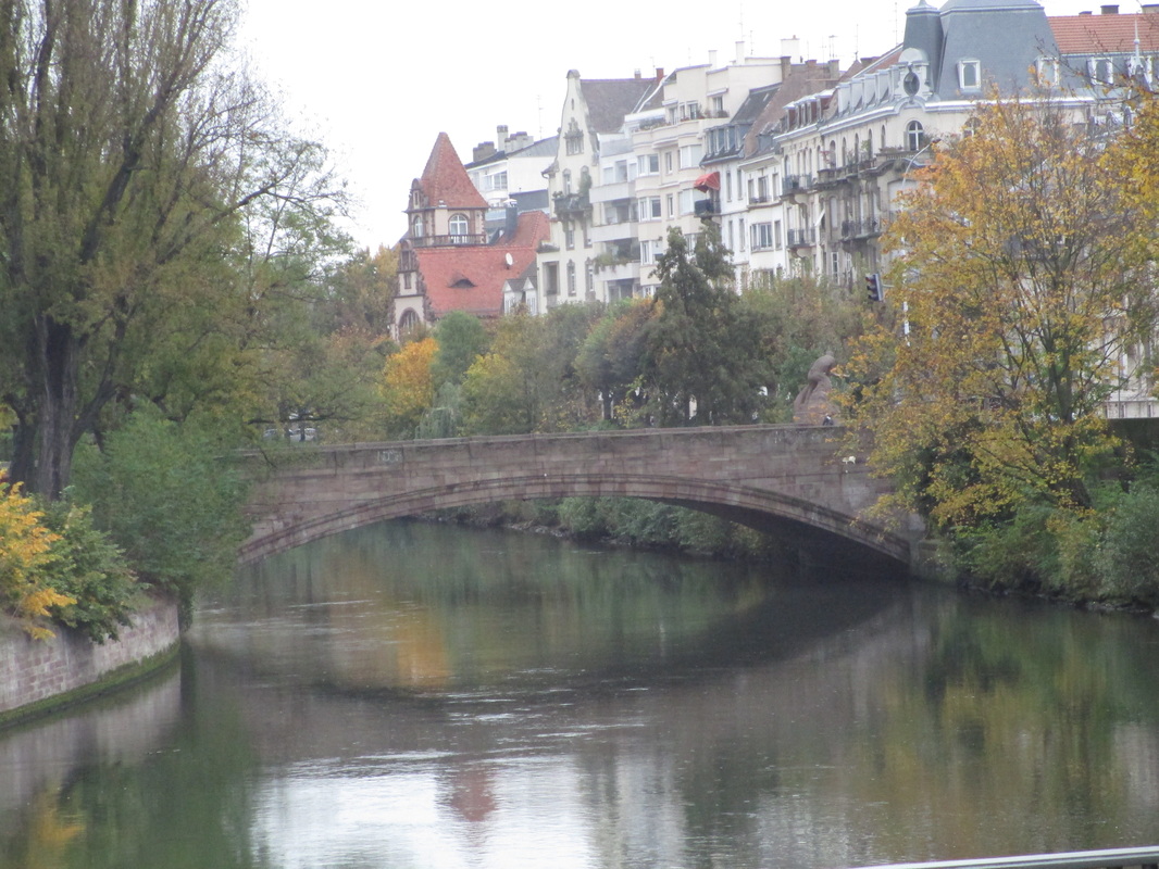 Scene From The Coach As We Drove Through Strasbourg 