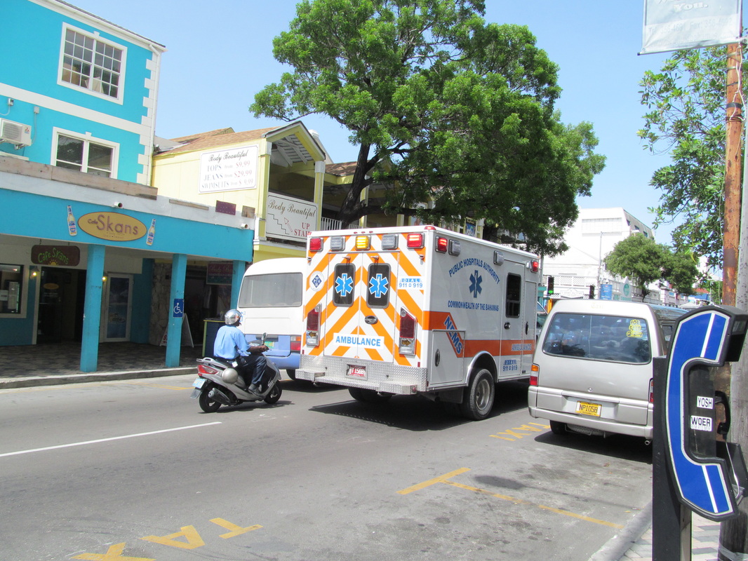 Ambulance in Nassau