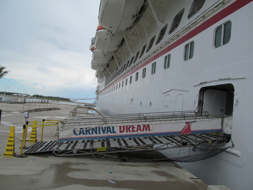 Carnival Dream Crew Gangway