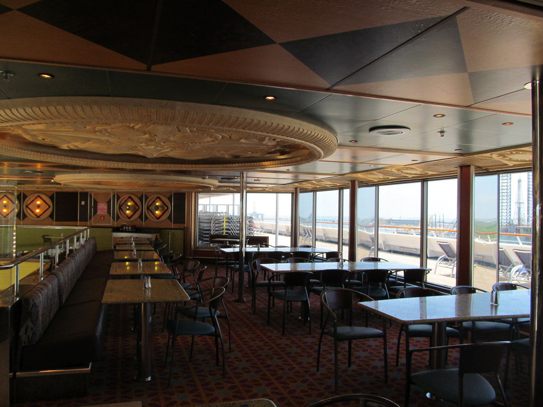 Starboard Side of Upper Level of South Beach Club