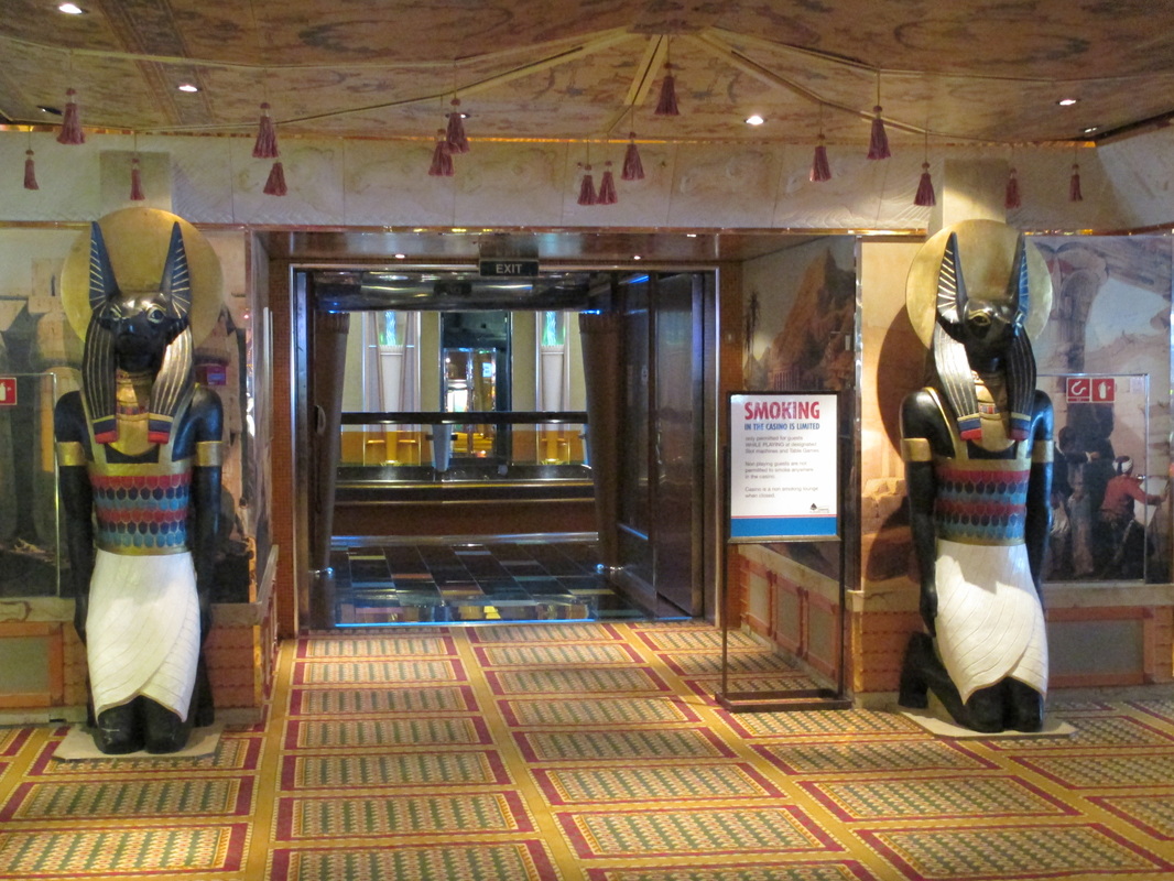 Camel Club Casino on Carnival Glory Exit