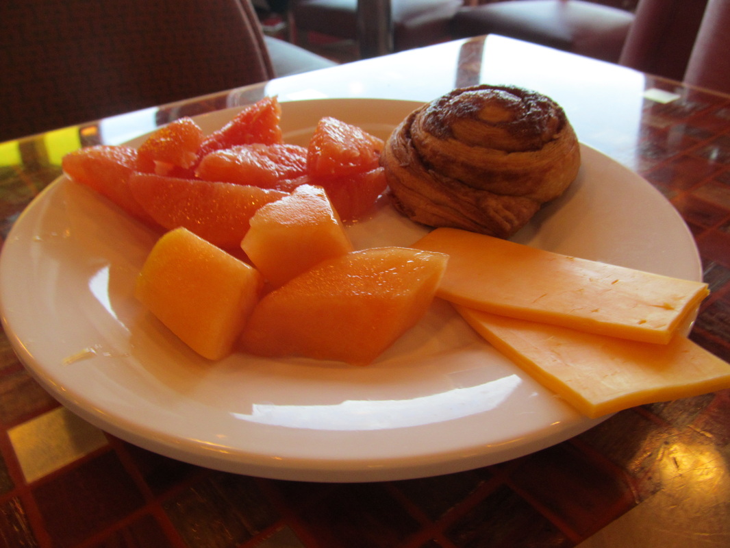 Fruit, Cheese, and Pastry