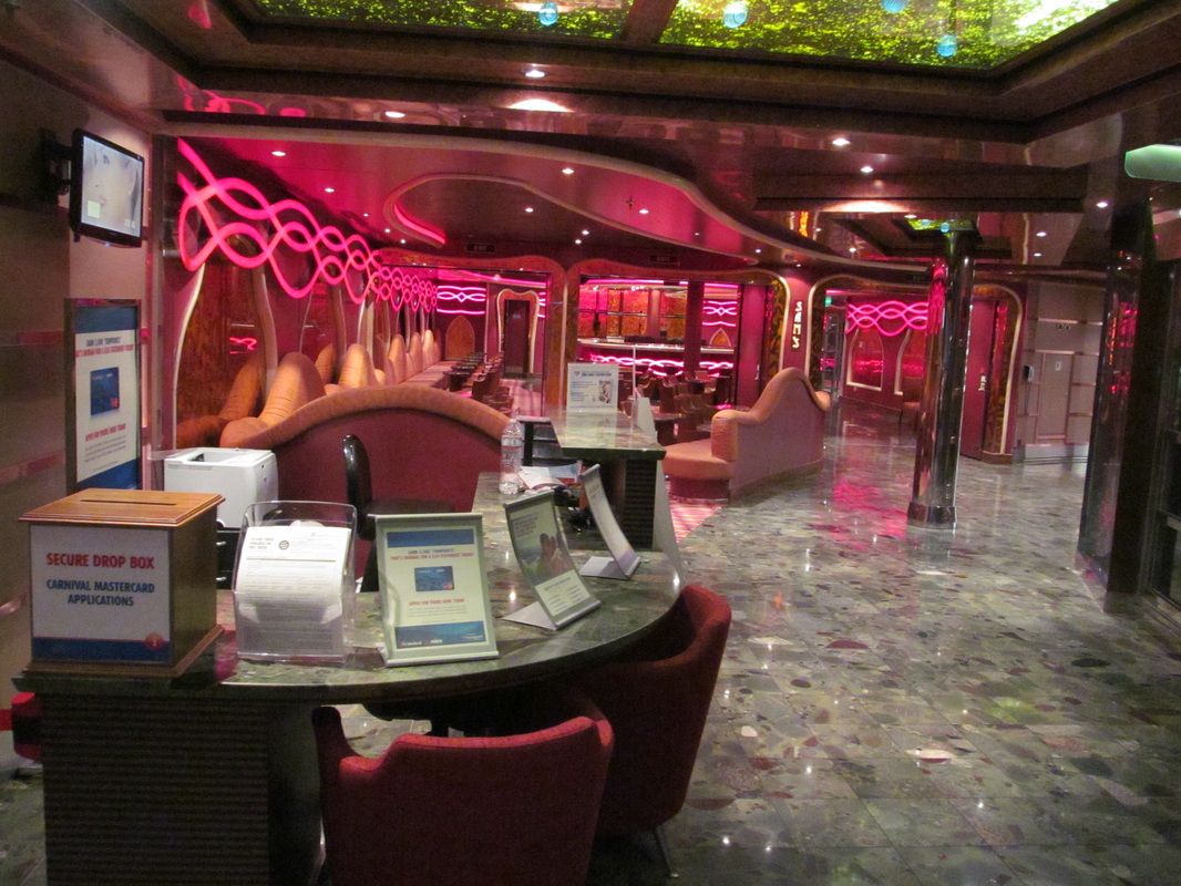 Future Cruise and Shopping Desk on Deck 5 of the Carnival Dream