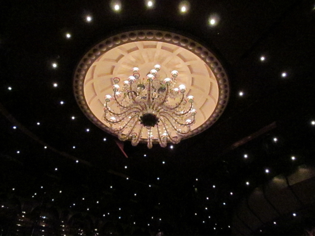 Ceiling of Rome Lounge