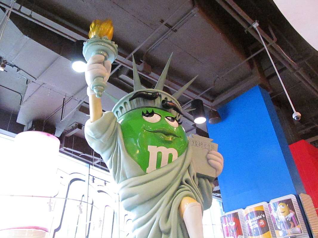 Statue of Liberty M&M's