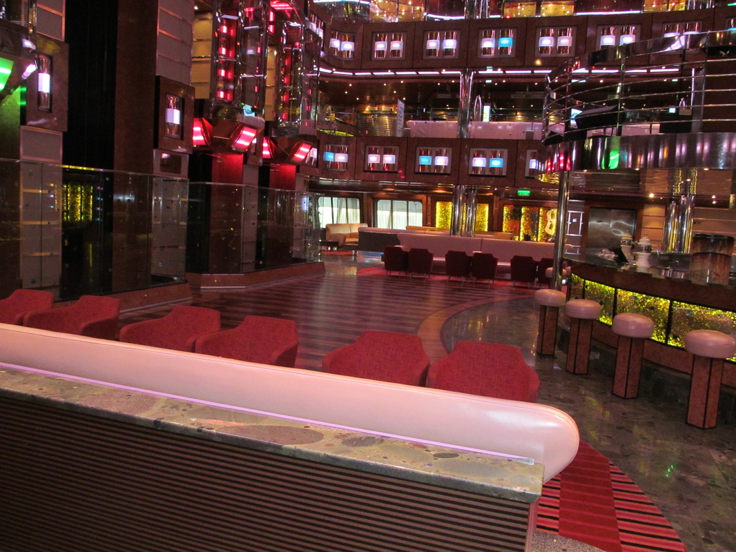 Carnival Dream Deck 3 Lobby Seating