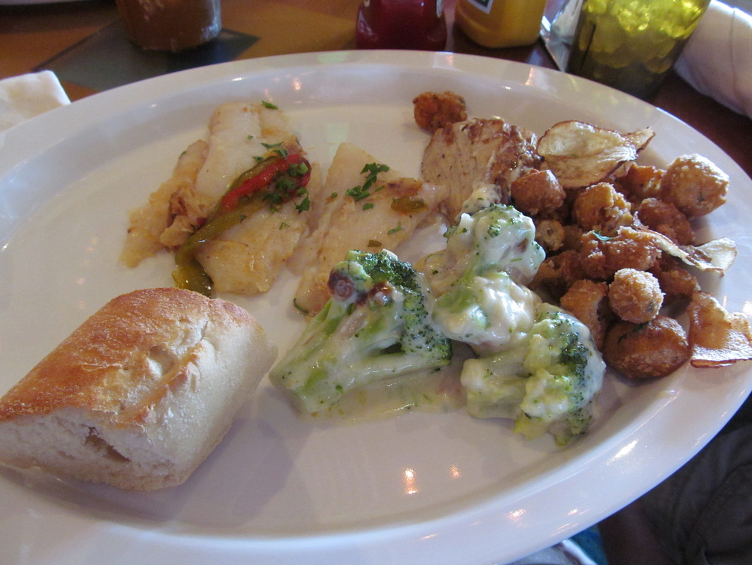 Carnival Elation Chef's Choice Buffet Line