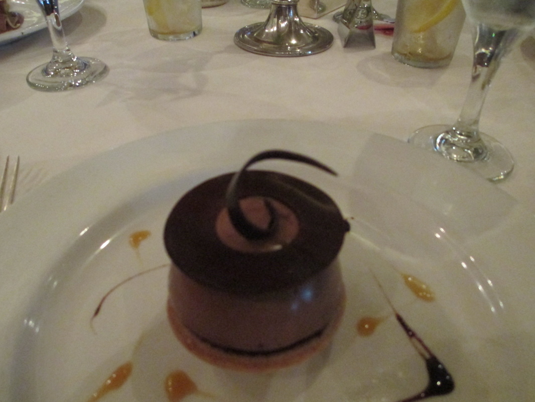 Special chocolate dessert