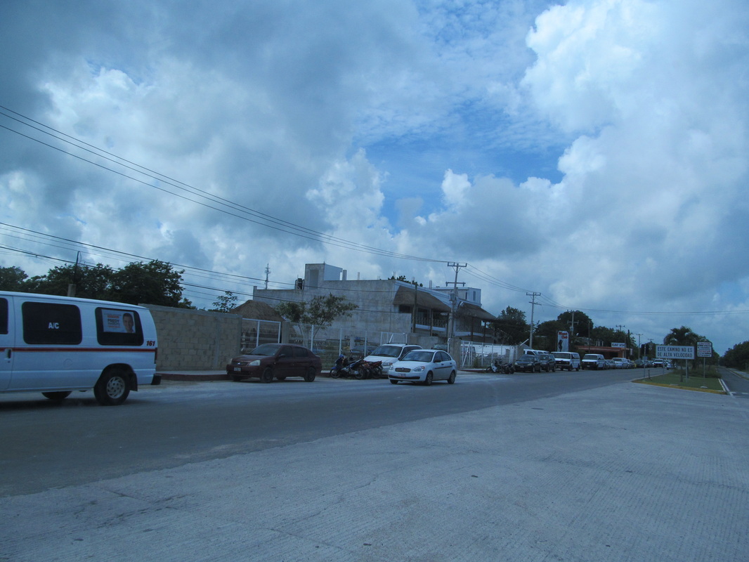 Road After Pulling Out of Puerta Maya
