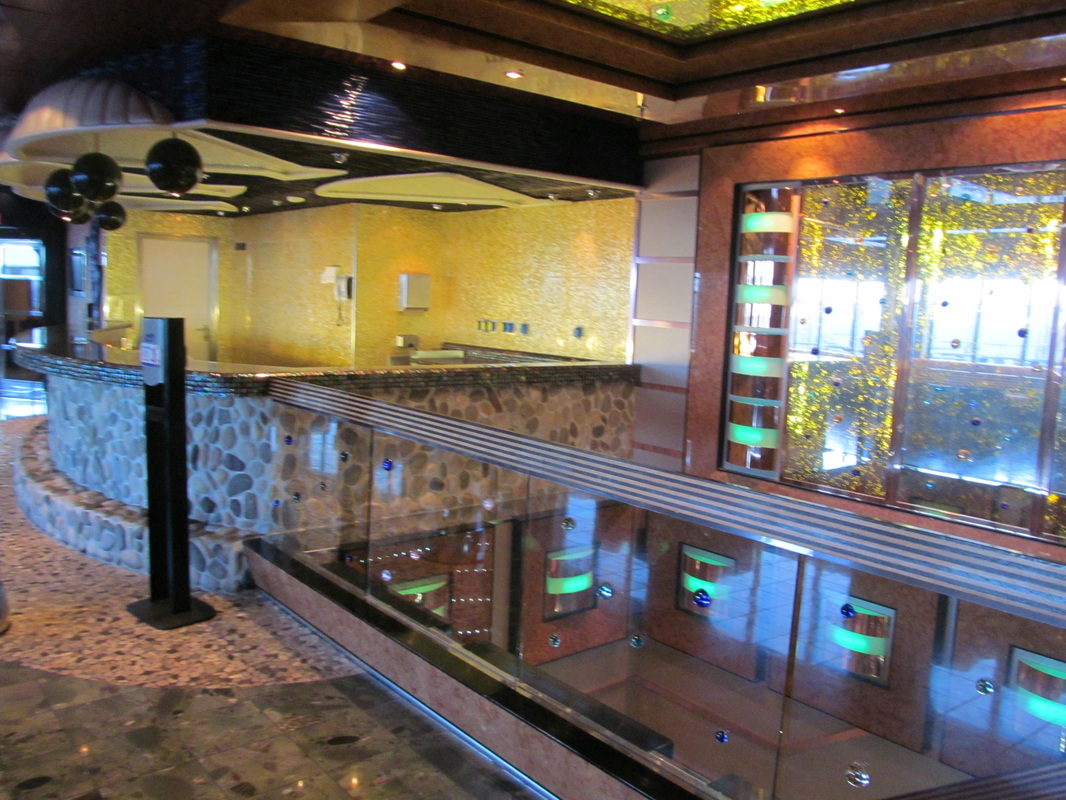 Carnival Dream Old Sushi Bar and Stairwell Area To Deck 4