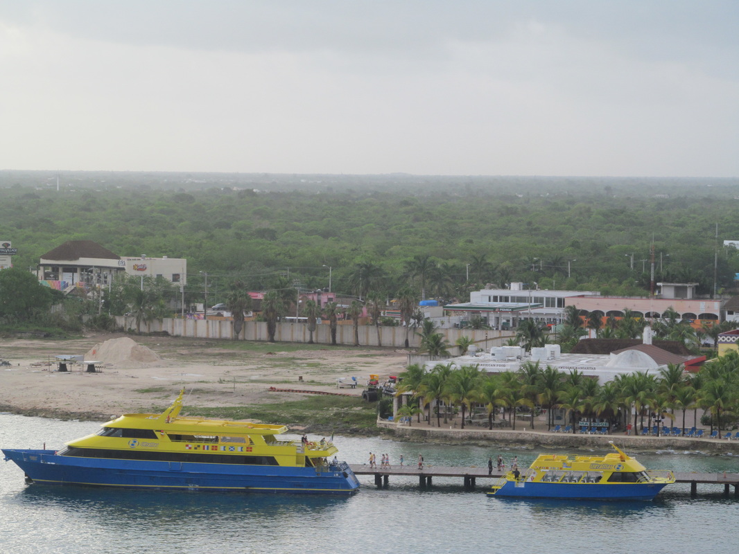 Boats In Cozumel