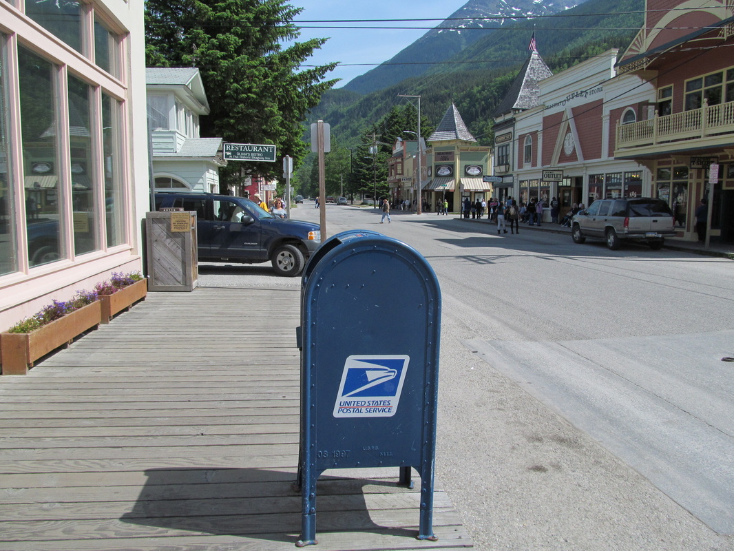 Post Office Blue Box