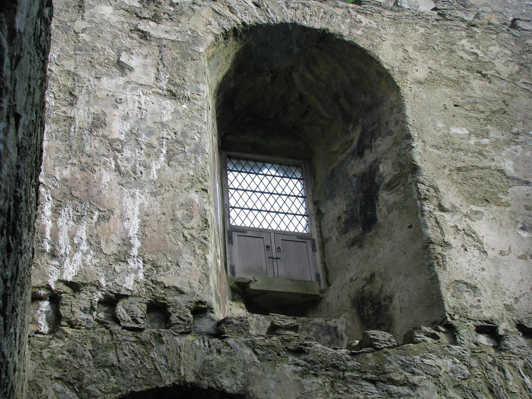 One of many windows in castle