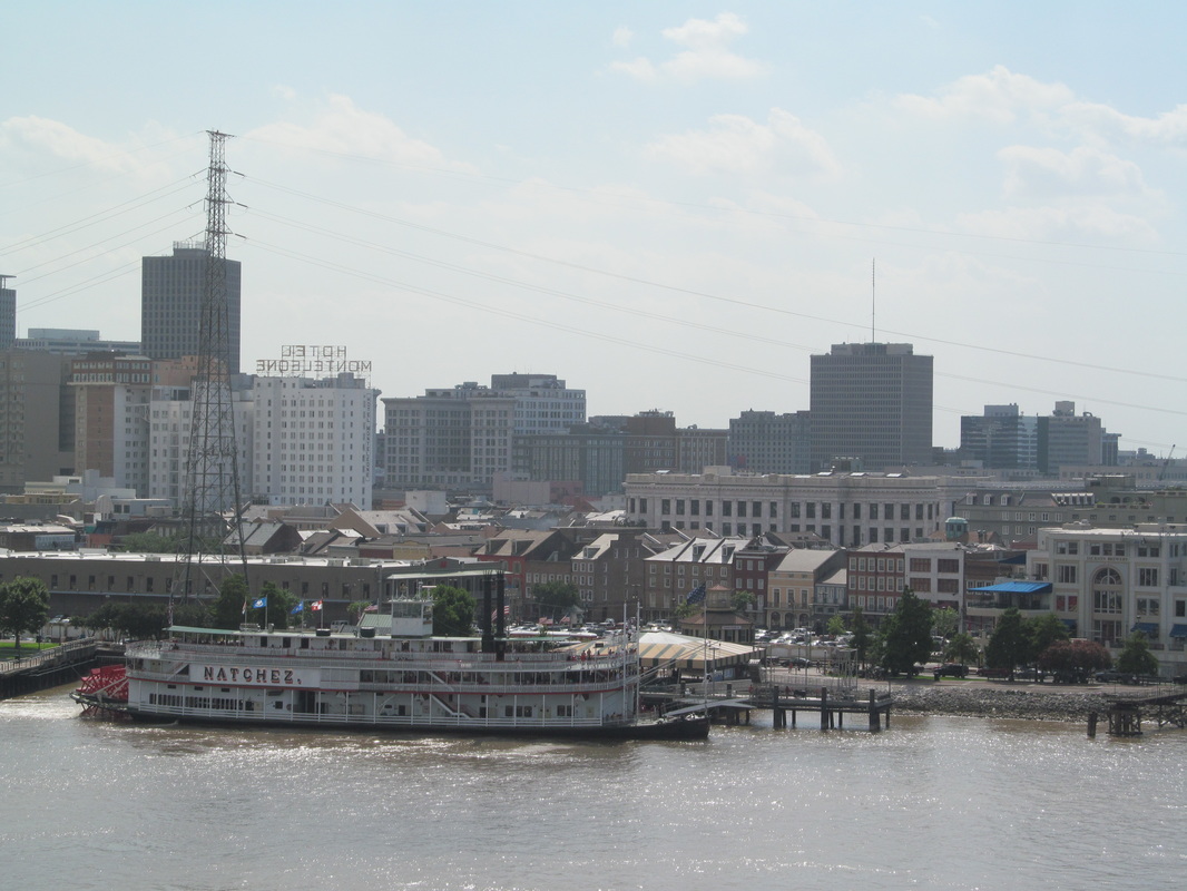 Steamboat Natchez Docked In New Orleans