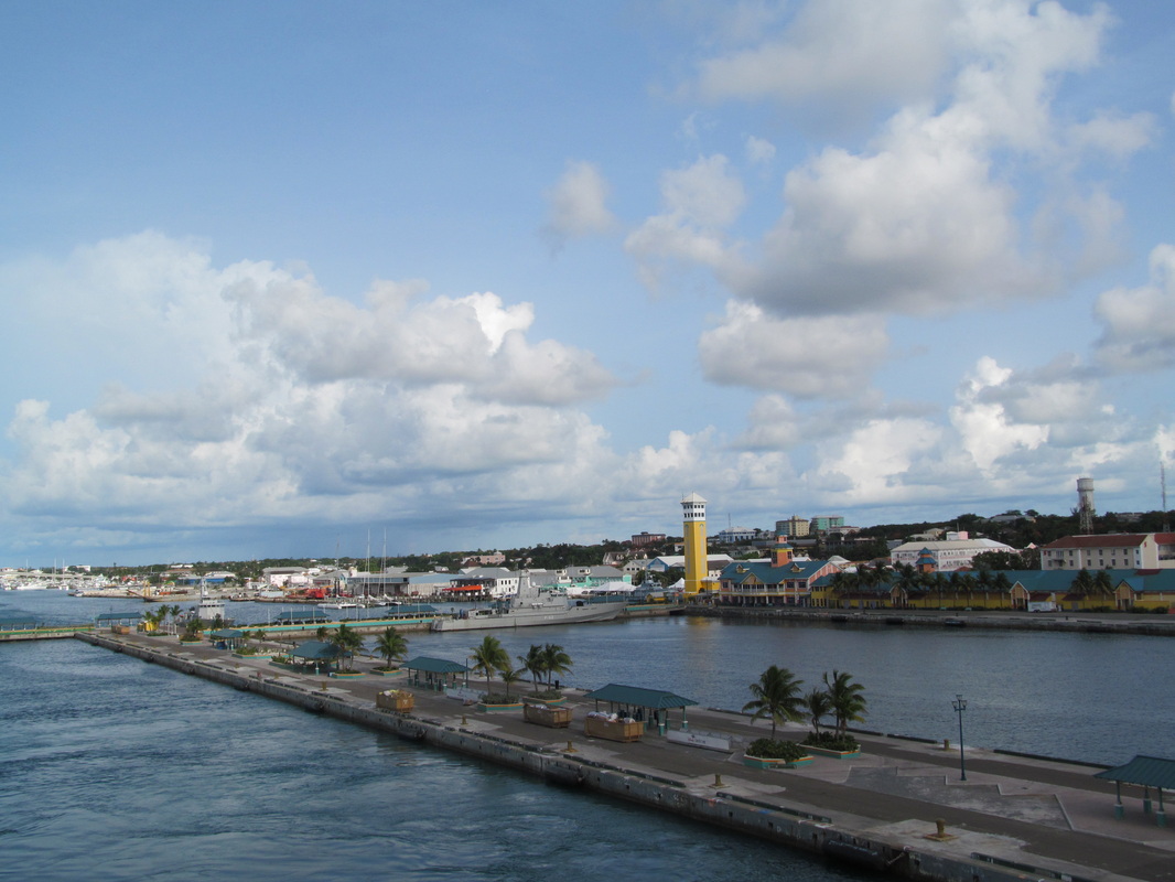 Pier in Nassau Bahamas