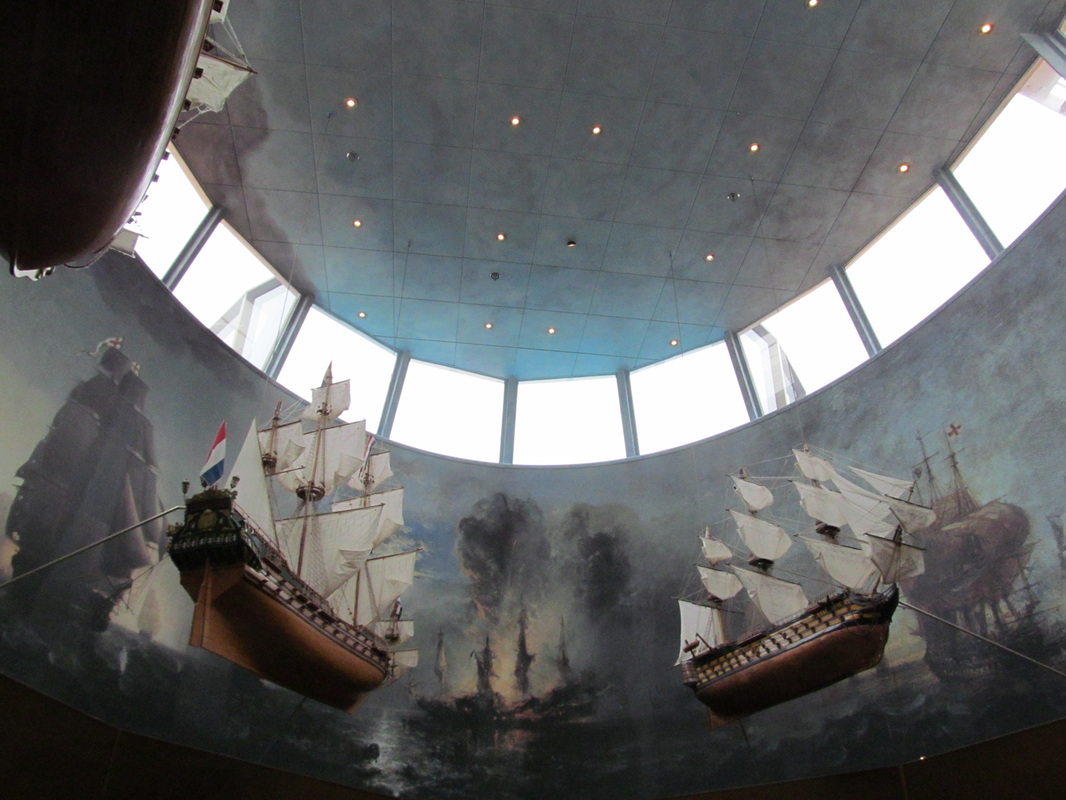 Multiple Ships Hanging From Cieling in Horatio's