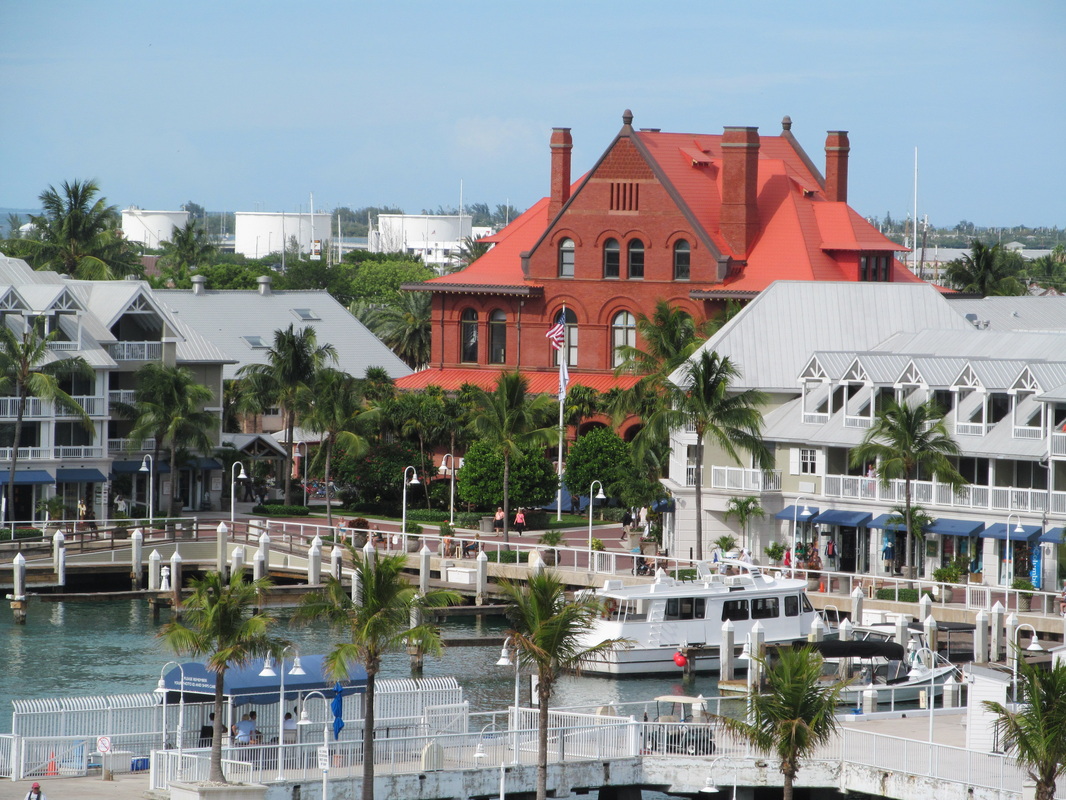Zoomed in View of Key West Florida