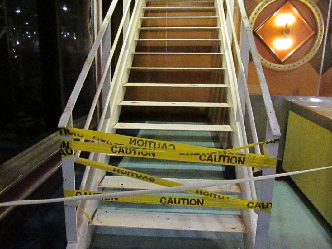 Closed Stairwell on Starboard Side