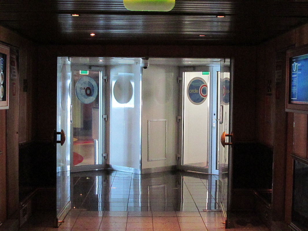 Entrances to Club 02 and Circle C 