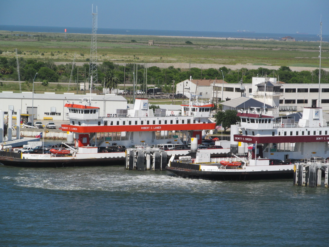 Ferry Station in Galveston