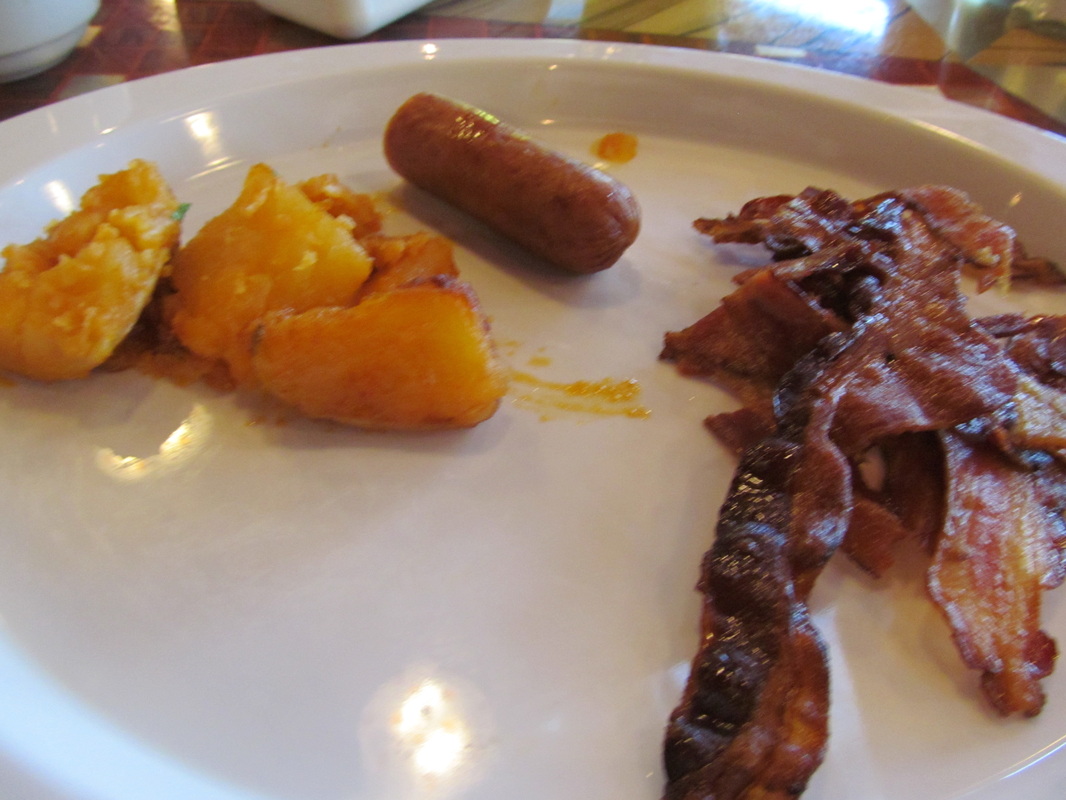 Potatoes, Sausage, and Bacon