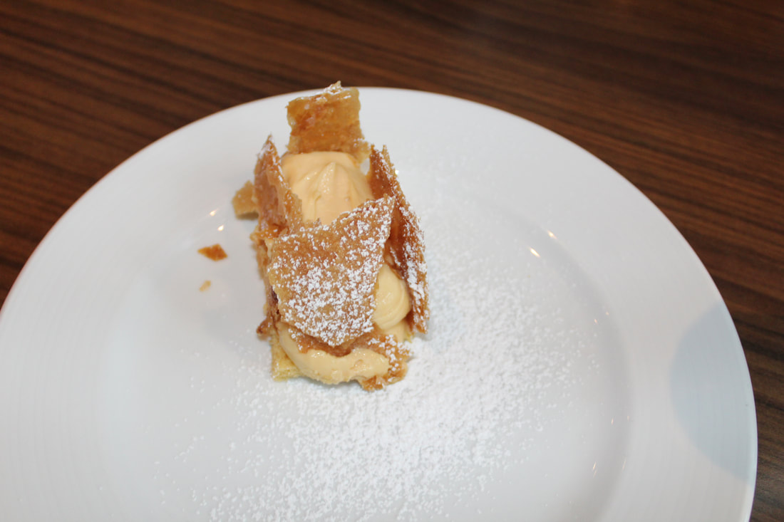 Carnival Cruise Caramelized Phyllo with Caramel Cream