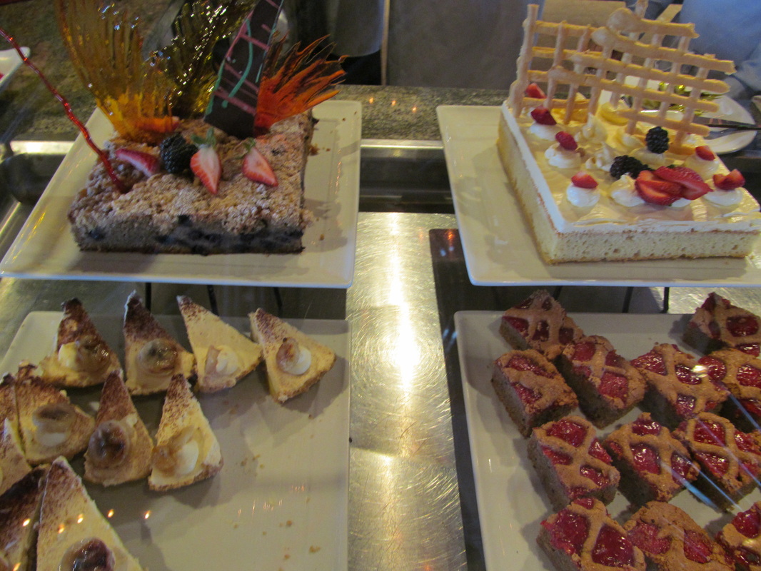 Assorted Foods From The Dessert Station