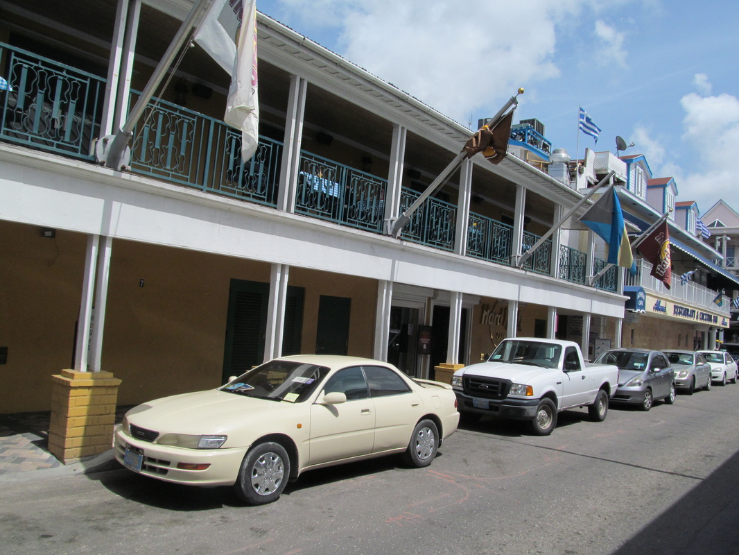 On the Streets of Downtown Nassau