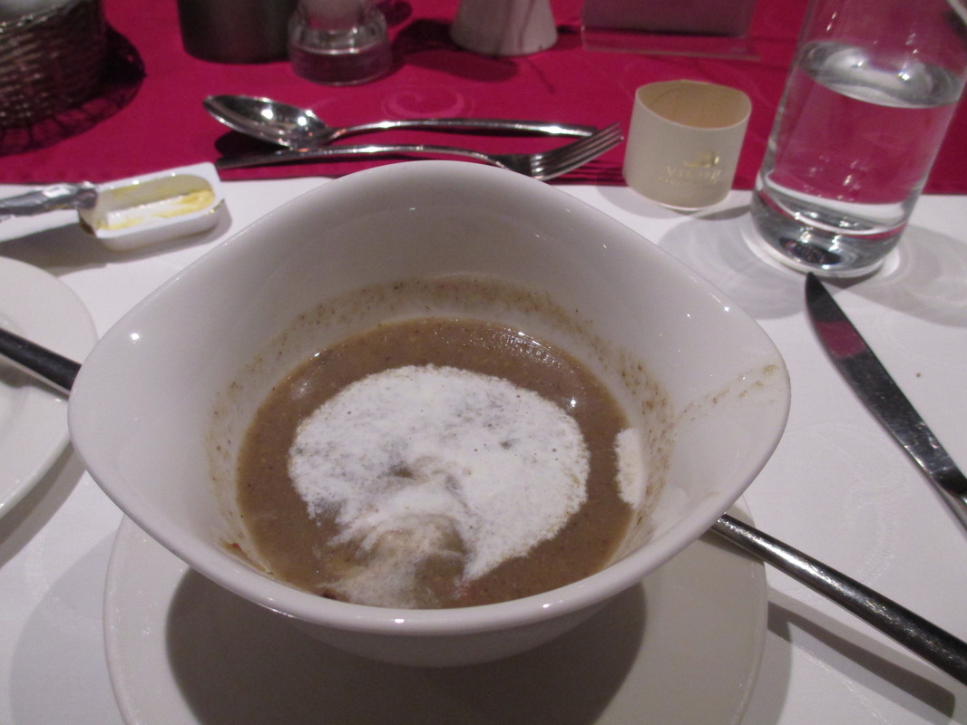 2nd course - Roasted Forest Mushroom Veloute